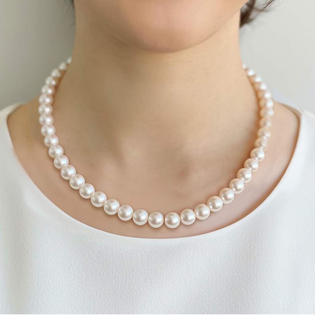 鑑別書付き 花珠真珠ネックレス -あこや真珠の最高峰品質- | Pearl for  