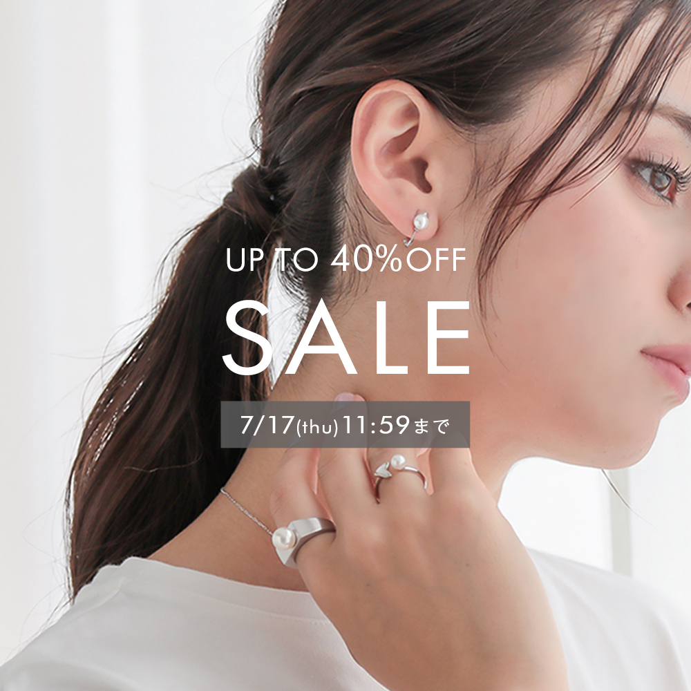 パールネックレス照良し7ミリ玉×長さ43センチ余りパール付きp03