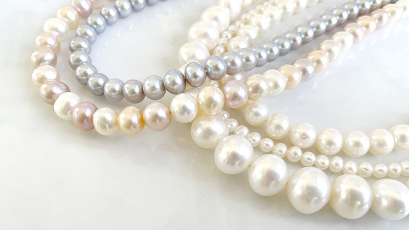 淡水パールネックレス