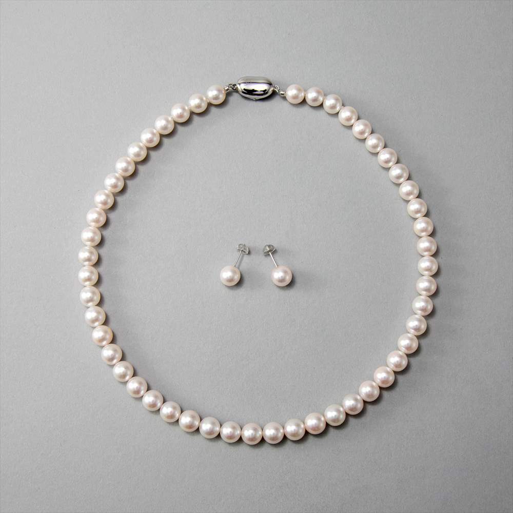 あこや真珠 ネックレスセット7.5-8.0mm | Pearl for Life by 真珠の卸 