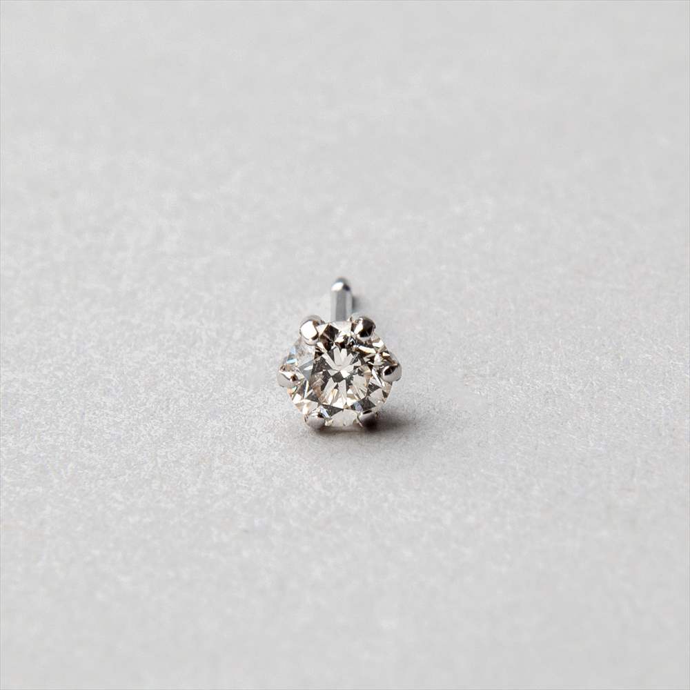 ダイヤモンド ピアス(片耳)0.25ct SIクラス PT900 | その他ピアス ...