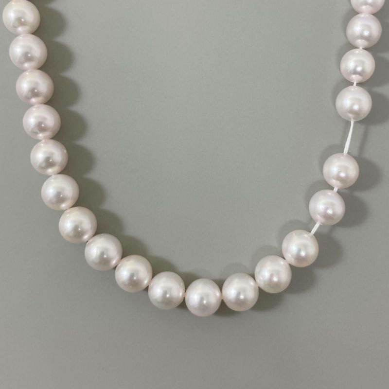 真珠ネックレス用 糸換え（糸/クッションなし） 加工費　（～45cmぐらいまで） [n11]（真珠 パールネックレス 加工）