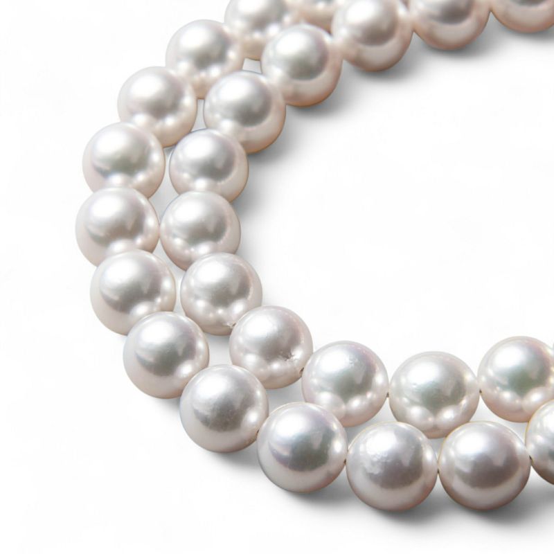 《隣と差がつく》 あこや真珠 パールネックレス＆ピアス 2点セット 8.0-8.5mm A～BBB～C  真珠ピアス イヤリング [n2][人気 ロングセラー]（真珠ネックレス パール アコヤ本真珠）（冠婚葬祭 フォーマル 入学式 卒業式 成人式）