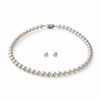 花珠真珠 ネックレスセット8.0-8.5mm -TOP Quality- | TOP Quality