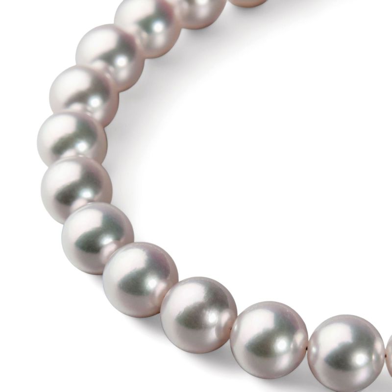 花珠真珠 ネックレス 2点セット 8.0-8.5mm ≪トップクオリティ花珠≫ 最高品質 AAA 花珠鑑別書付  パールネックレス パールピアス イヤリング [n5][80-4509]（真珠ネックレス アコヤ真珠 本真珠）（冠婚葬祭 フォーマル 入学式 卒業式 成人式 厄除け 結納 贈答）