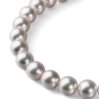 フラワーモチーフ 大珠 本真珠 パール ネックレス 7.9〜8.6㎜ O316 7.5mmアコヤ真珠マルチカラーネックレス | Moon Label - 大月
