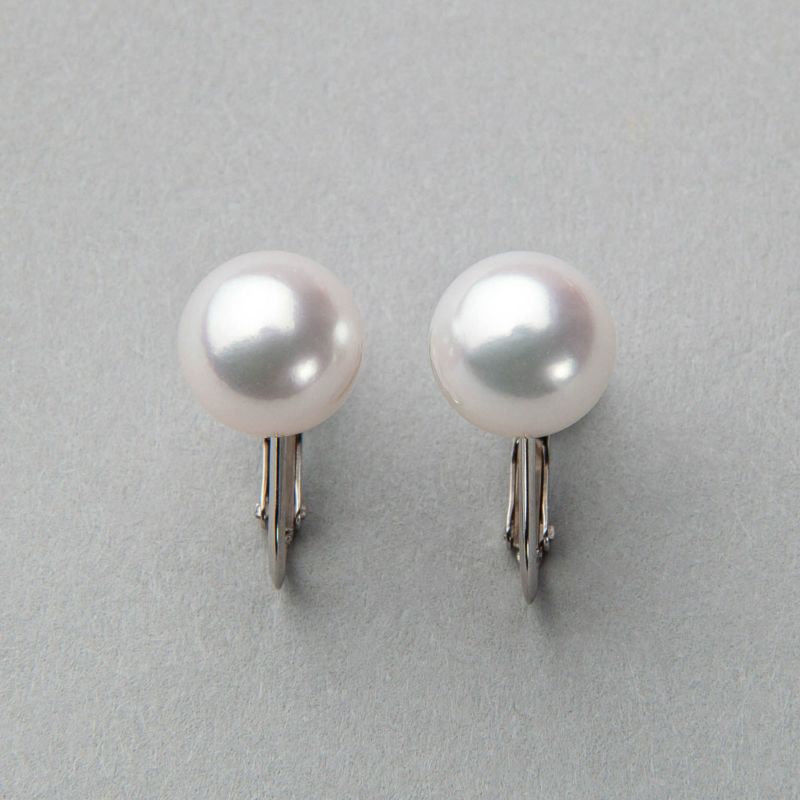 あこや真珠 イヤリング7.5-8.0mm K14WG | あこや真珠ピアス・イヤリング
