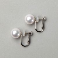 あこや真珠 イヤリング7.5-8.0mm K14WG | あこや真珠ピアス