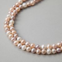 淡水真珠 ロングネックレス 5.5-6.5mm 120cm | 淡水真珠ネックレス