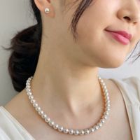 花珠真珠 ネックレスセット7.5-8.0mm -HIGH Quality- | HIGH Quality