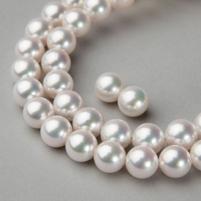 オーロラ天女 ネックレス8.0-8.5mm | Pearl for Life by 真珠の卸屋さん