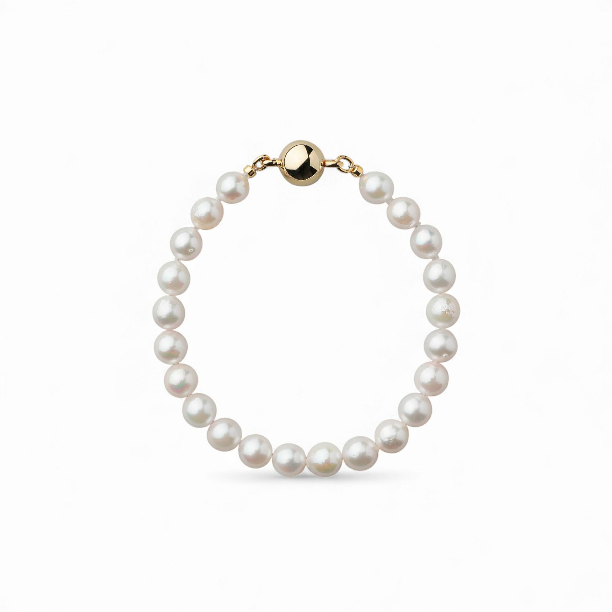 あこや真珠 ブレスレット 7.0-7.5mm　SV925