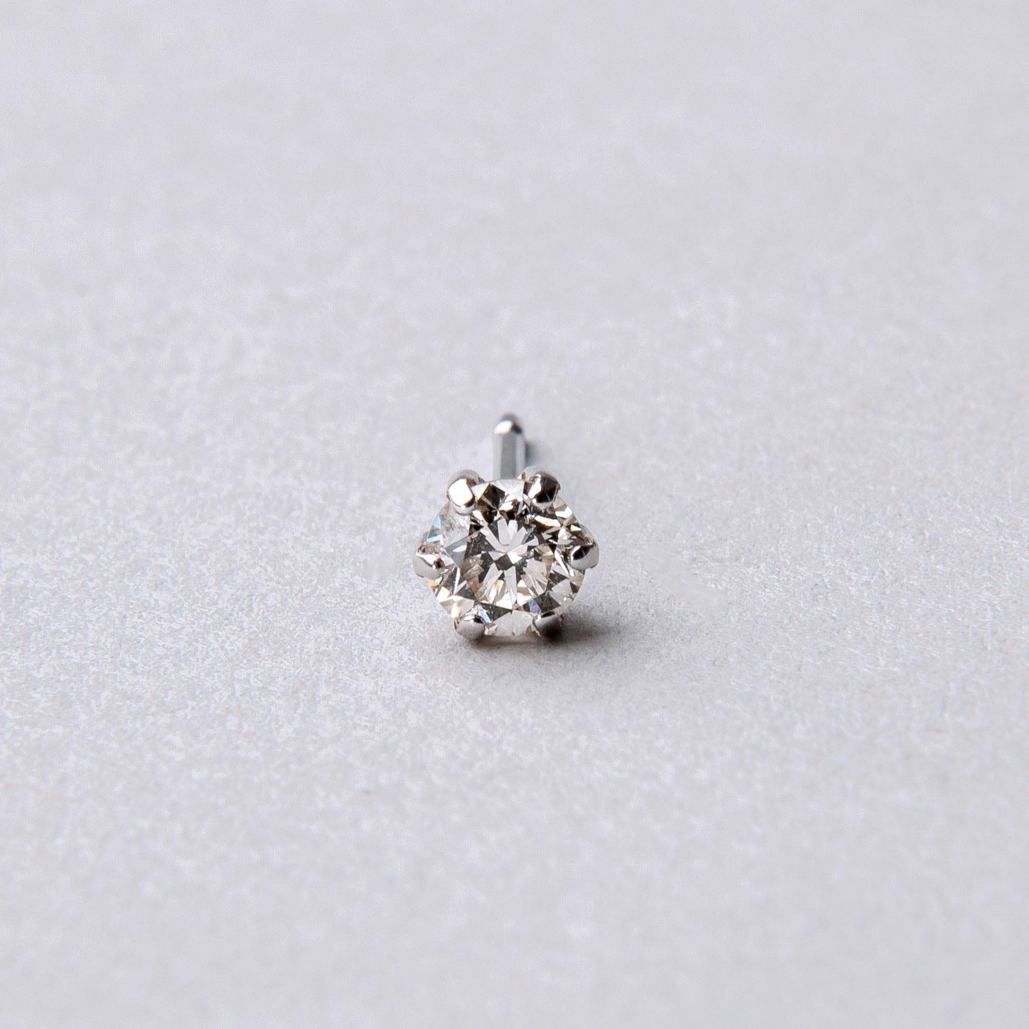 極上 ダイヤモンド ピアス pt 0.39ct(両耳併せて) 超美品（楽天市場 
