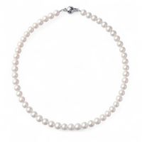 淡水真珠 ネックレス7.5-8.0mm　ホワイト