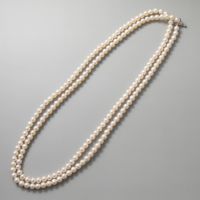 淡水真珠 ロングネックレス6.5-7.0mm 120cm | 淡水真珠ネックレス