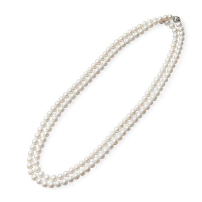 淡水真珠 ロングネックレス7-8mm 120cm