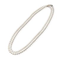 淡水真珠 ロングネックレス7-8mm 120cm