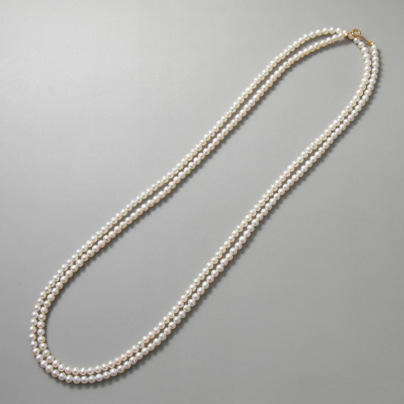 淡水真珠 ロングネックレス4 0 5 0mm 1cm Pearl For Life By 真珠の卸屋さん