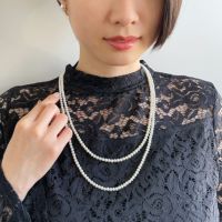淡水真珠 ロングネックレス4.0-5.0mm 120cm | 淡水真珠ネックレス