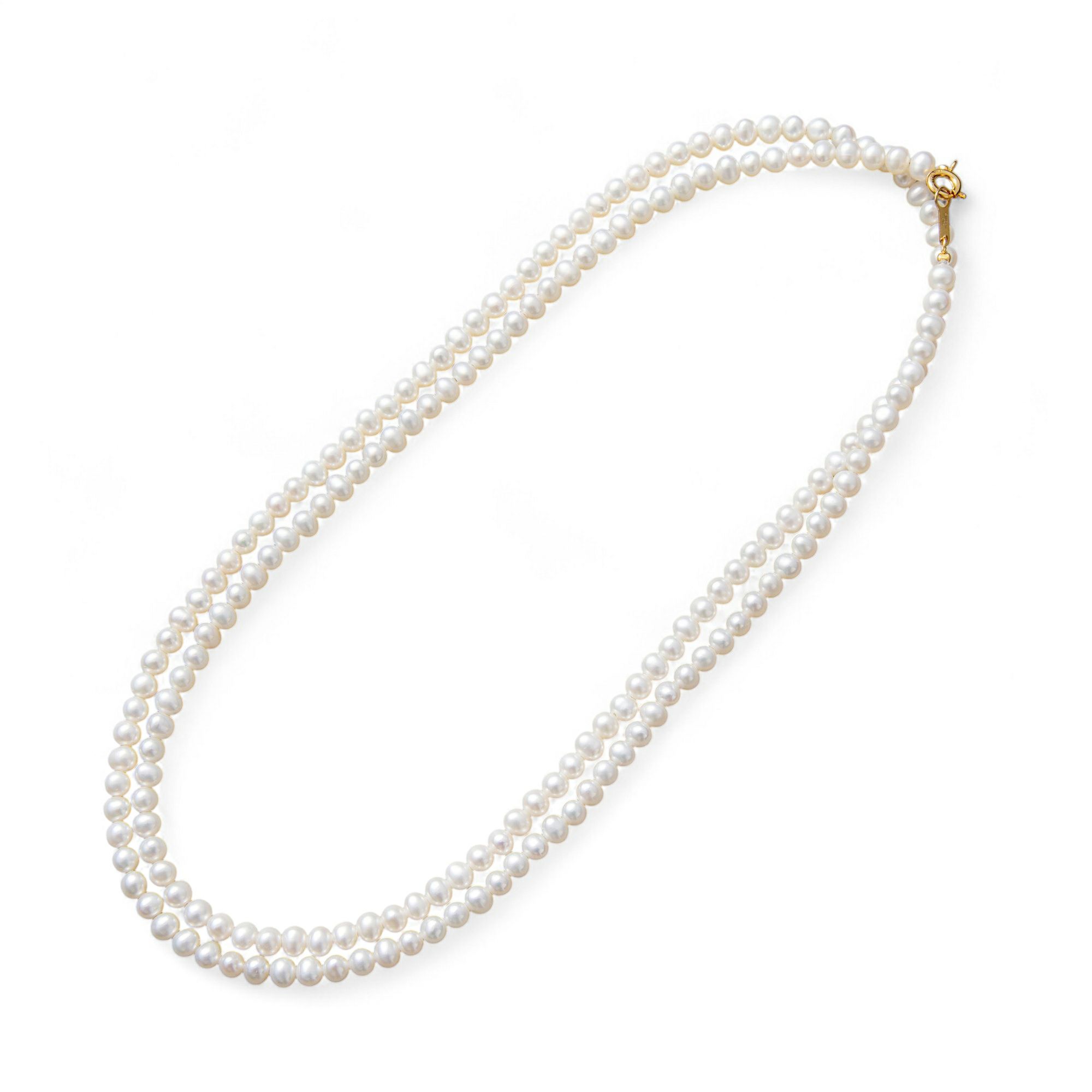 淡水真珠 ロングネックレス4.0-5.0mm 80cm | 淡水真珠ネックレス