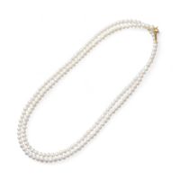 淡水真珠 ロングパールネックレス 80cm(2倍ロング) 4.0-5.0mm A～BB ポテト 引き輪(silver) [n4][11-971][80cm ロング][人気 ロングセラー]（真珠 ネックレス ベビーパール）（普段使い 大人カジュアル）