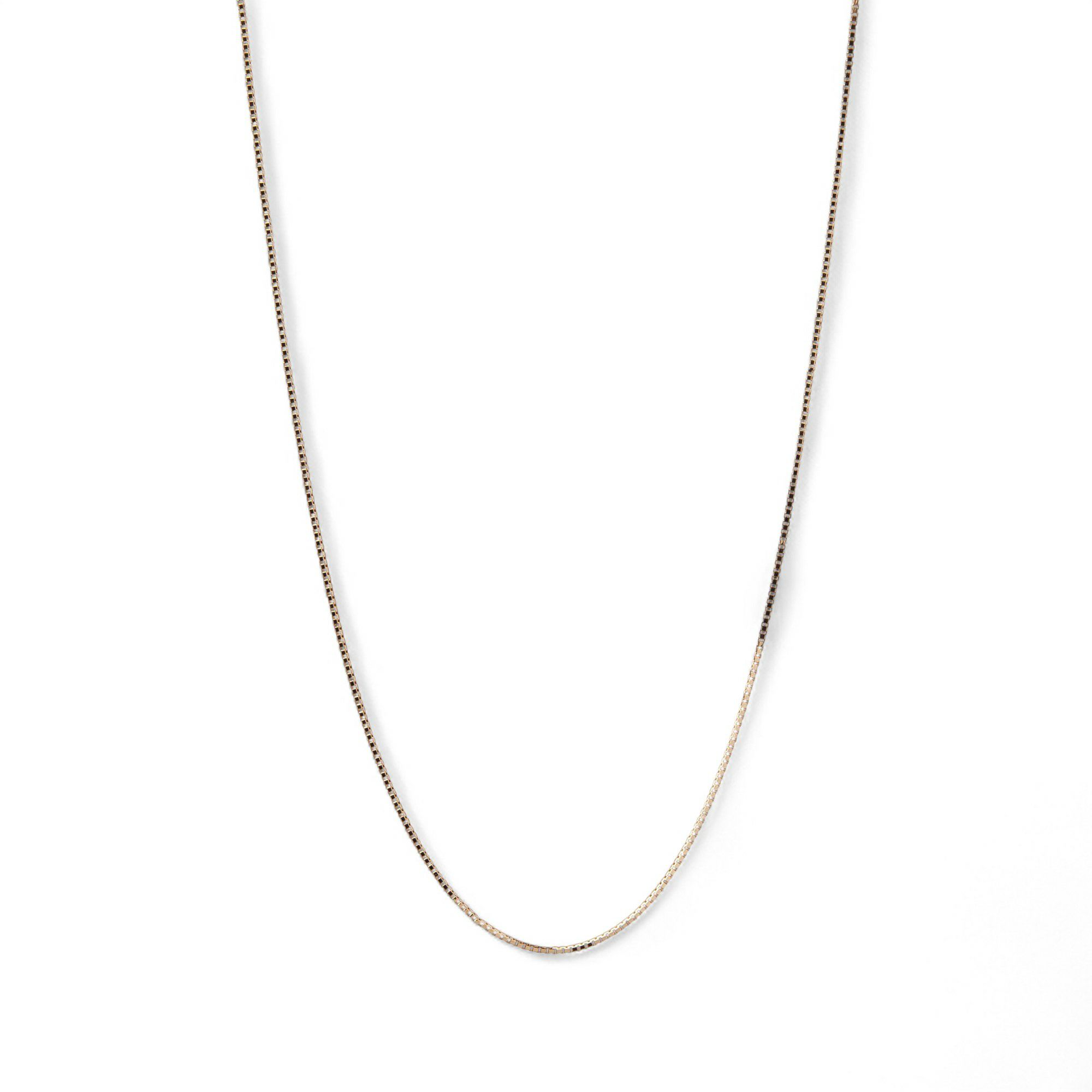 ベネチアン チェーン 45cmK18YG　1.0mm