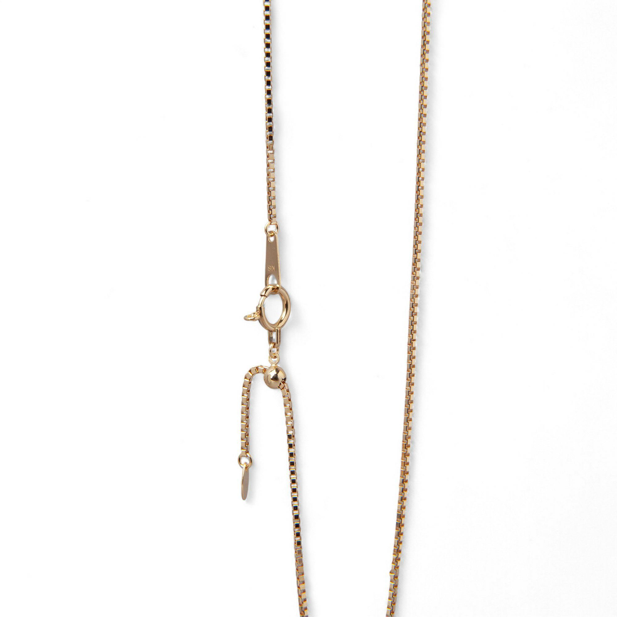 ベネチアン チェーン 45cmK18YG　1.0mm