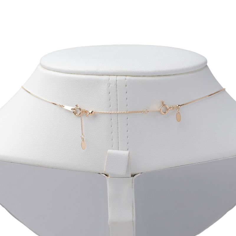 アジャスター チェーン最長6cm　K18WG/YG/PG