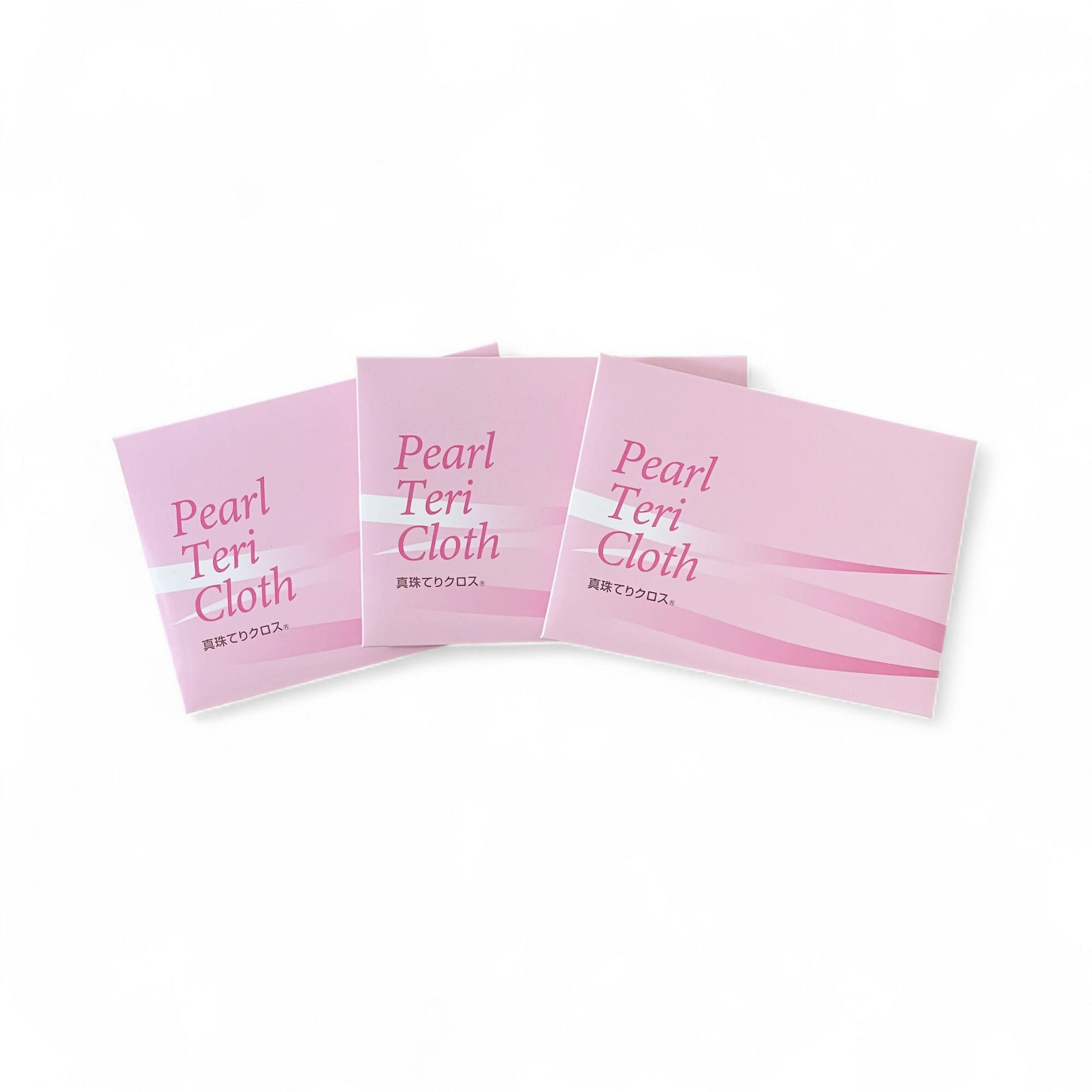 真珠てりクロス3枚セット ～真珠のお手入れ用に～ [同梱にオススメ][n2] （パール ジュエリー アフターケア クロス）