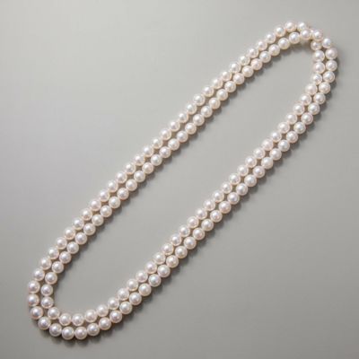 あこや真珠 ロングネックレス7.5-8.0mm 120cm | 7.0-8.0mm