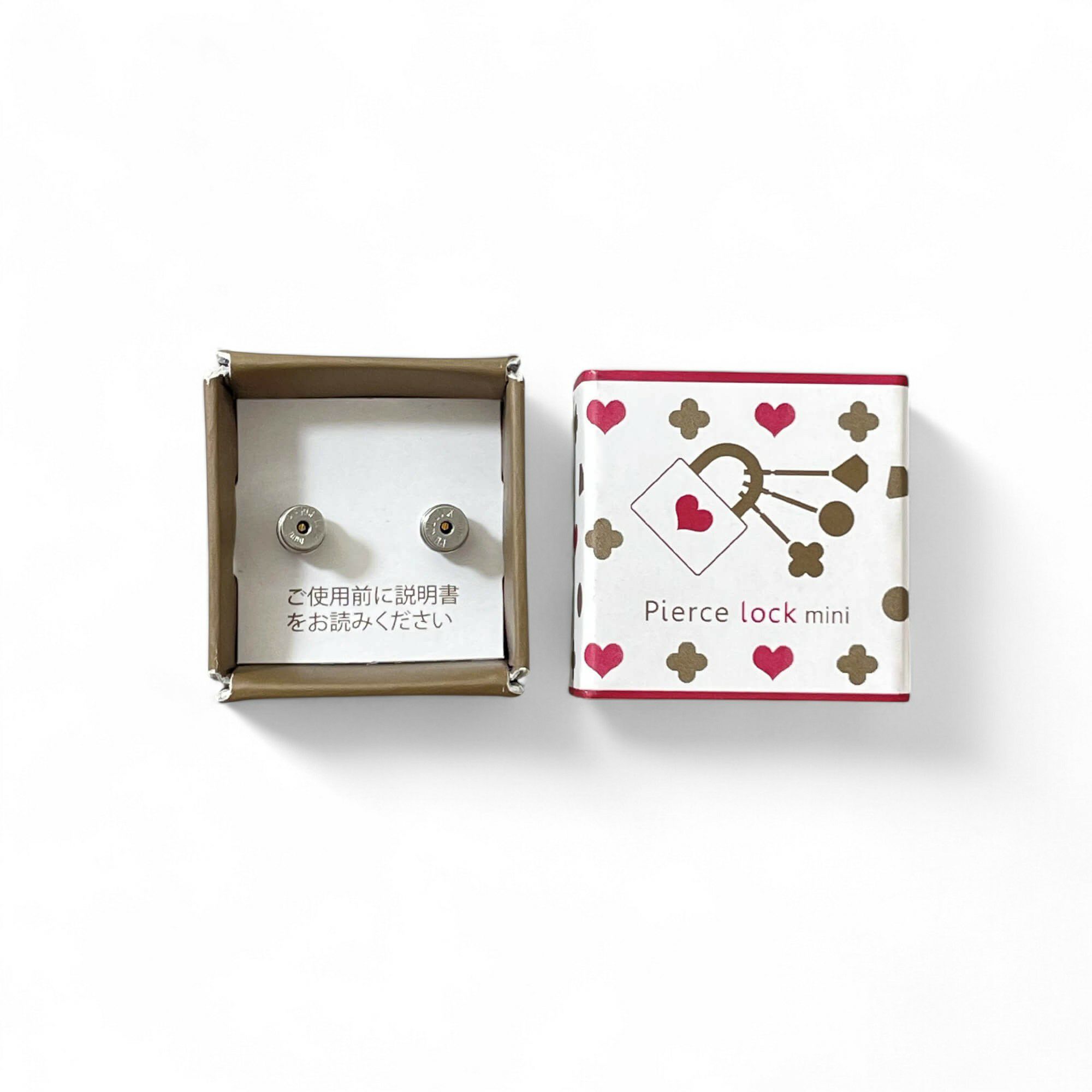 【ネコポス送料無料】ピアスロックミニ(ペア売) クリスメラキャッチ アレルギーフリー/サージカルステンレス 落ちにくい ピアスキャッチ！特許取得 安心医療用素材 [n3]（真珠 パールピアス）