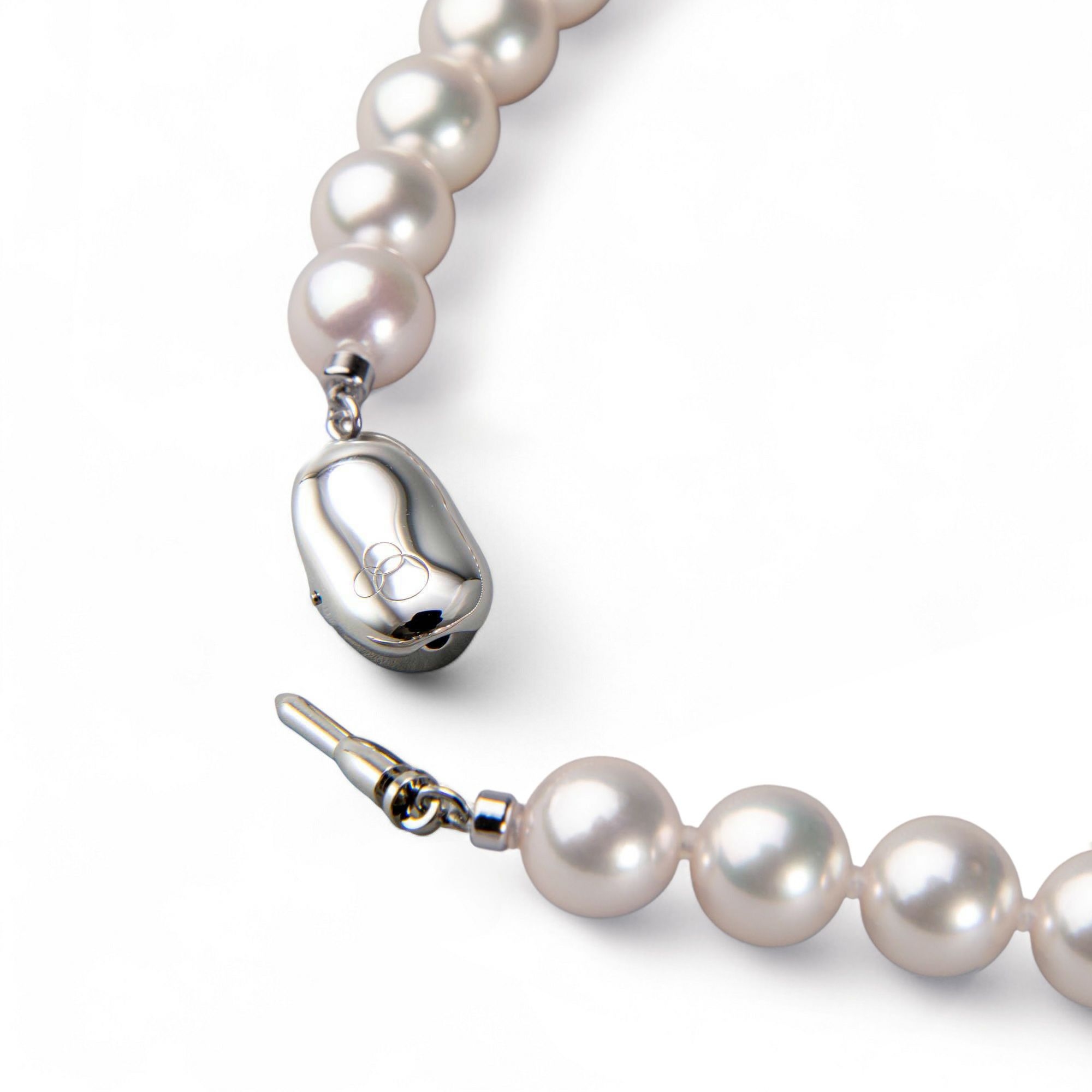 花珠真珠 ネックレス 2点セット【希少な大珠】9.0-9.5mm ≪グッドクオリティ花珠≫ AAA 花珠鑑別書付 パールネックレス パールピアス イヤリング [n5][80-4475]（真珠ネックレス アコヤ真珠 本真珠 高品質）（冠婚葬祭 フォーマル 入学式 卒業式 成人式 厄除け）