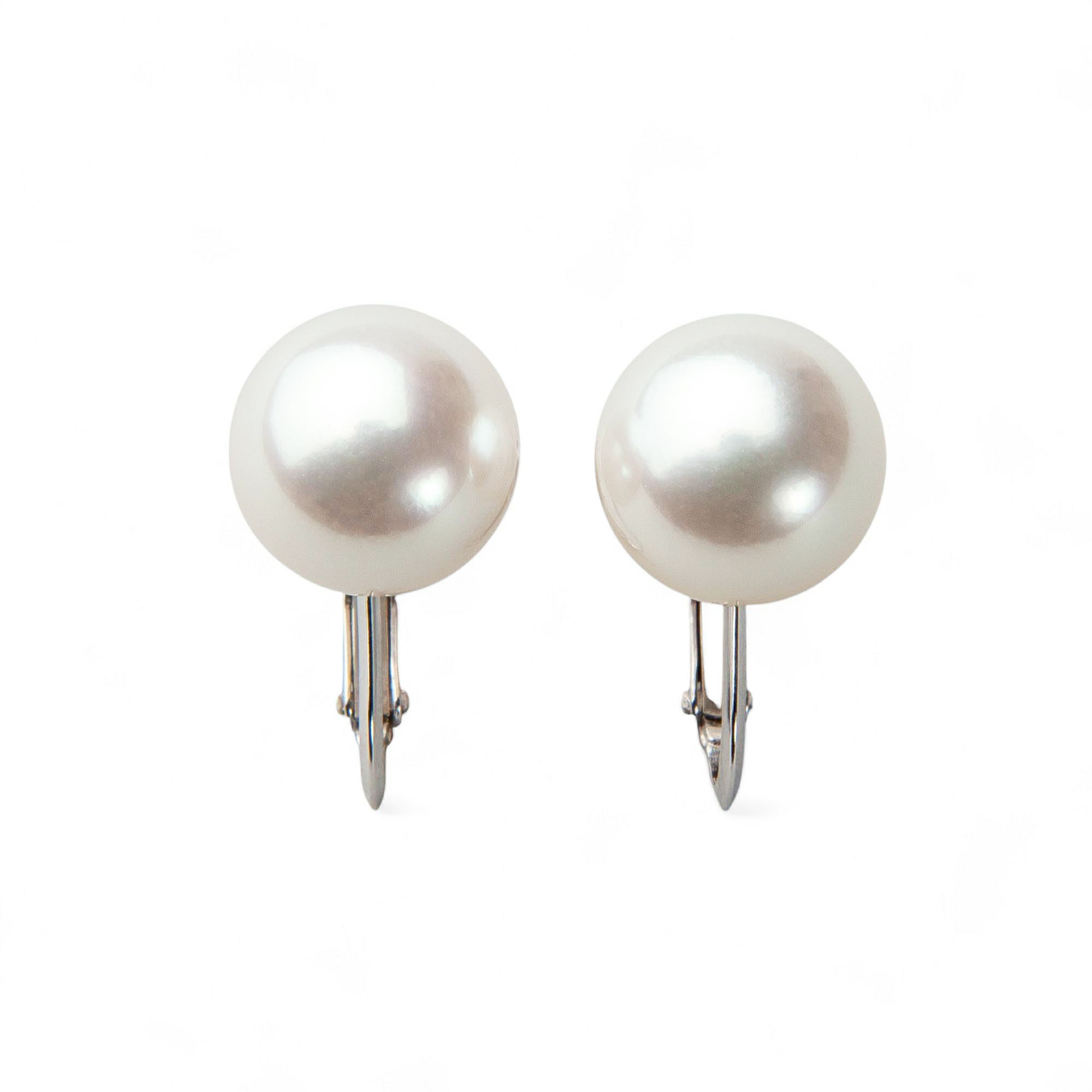 あこや真珠 イヤリング8.5-9.0mm K14WG | あこや真珠ピアス・イヤリング 