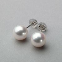 あこや真珠 ピアス8.5-9.0mm PT900 | あこや真珠ピアス・イヤリング