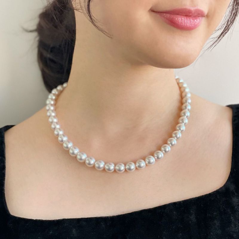 オーロラ天女 ネックレス9.0-9.5mm | Pearl for Life -真珠で彩る豊かなくらし-（パールフォーライフ）