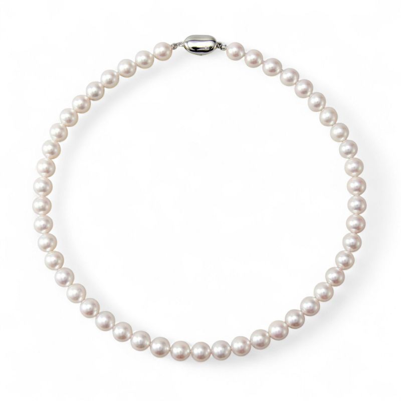 あこや真珠 ネックレス8.5-9.0mm -BASIC-