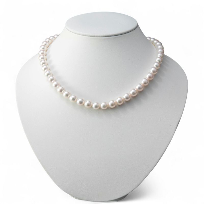 あこや真珠 ネックレス8.5-9.0mm -BASIC-