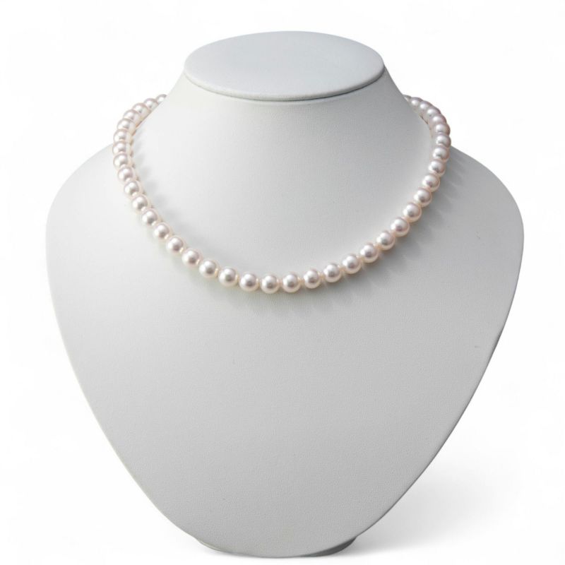 WEB限定】あこや真珠 ネックレス8.0-8.5mm -BASIC- | 8.0-9.0mm