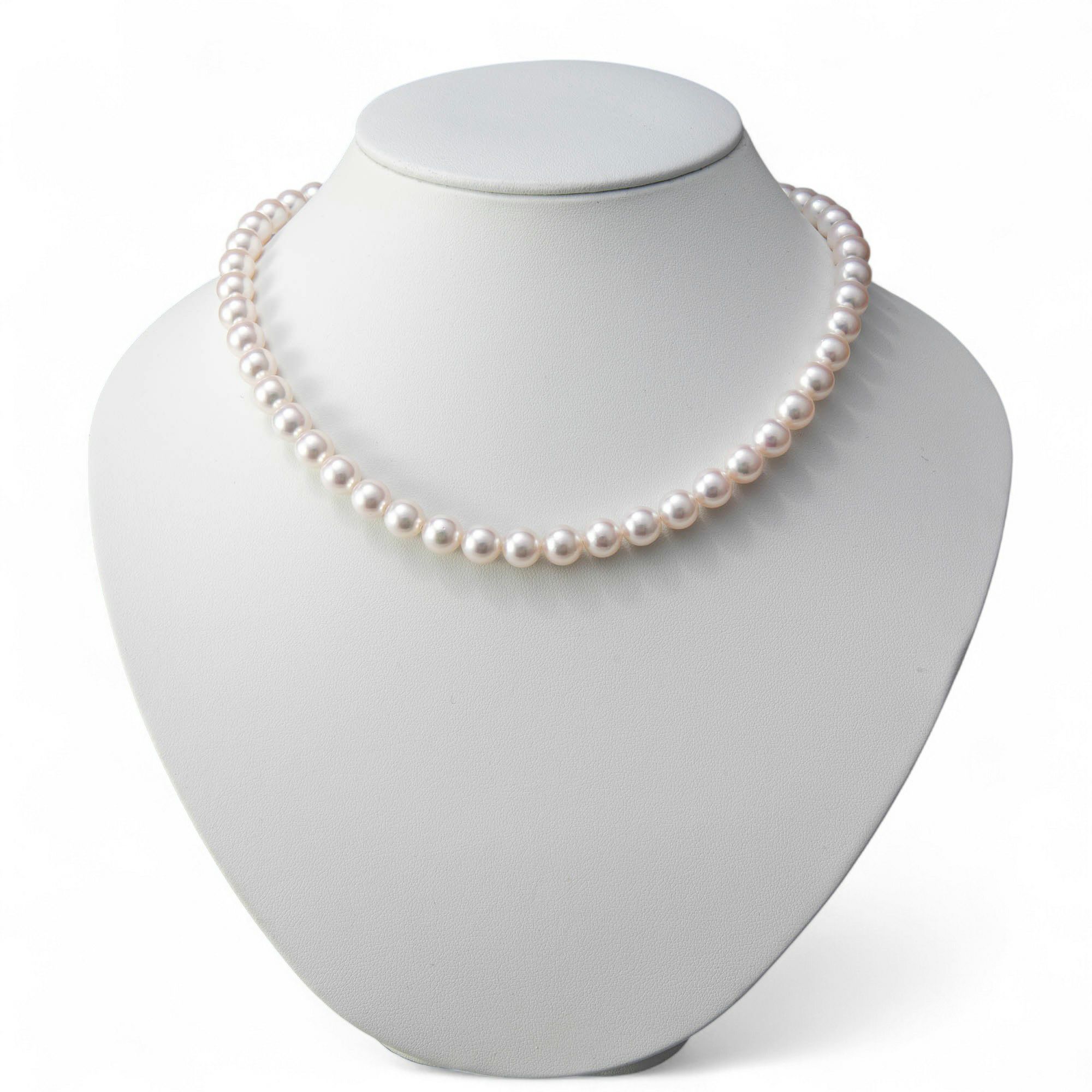 あこや真珠 ネックレス8.0-8.5mm -BASIC-