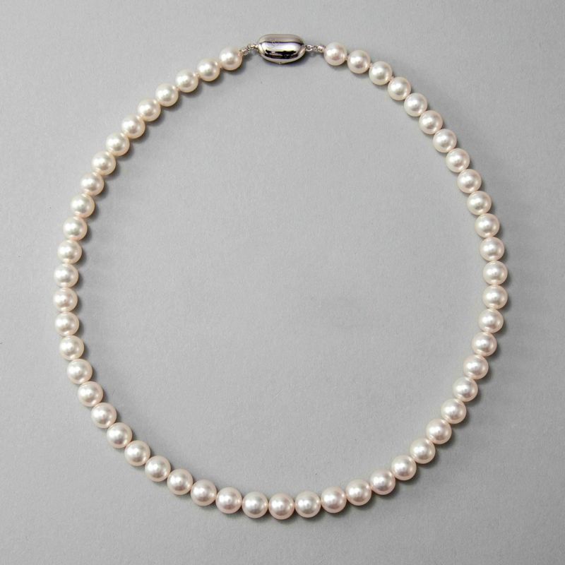 あこや真珠 ネックレス7.5-8.0mm -BASIC-