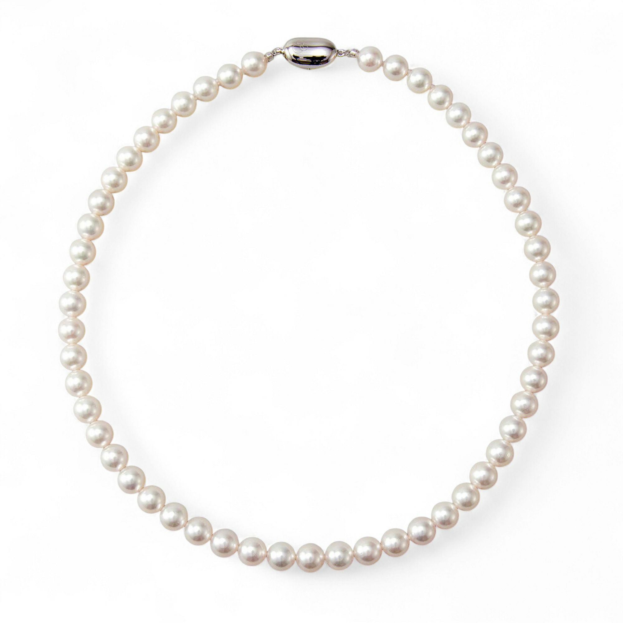 あこや真珠 ネックレス7.5-8.0mm -BASIC-
