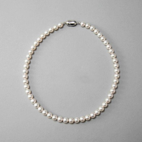 あこや真珠 (アコヤ真珠)ネックレス サイズ 7.0-8.0mm | Pearl for ...