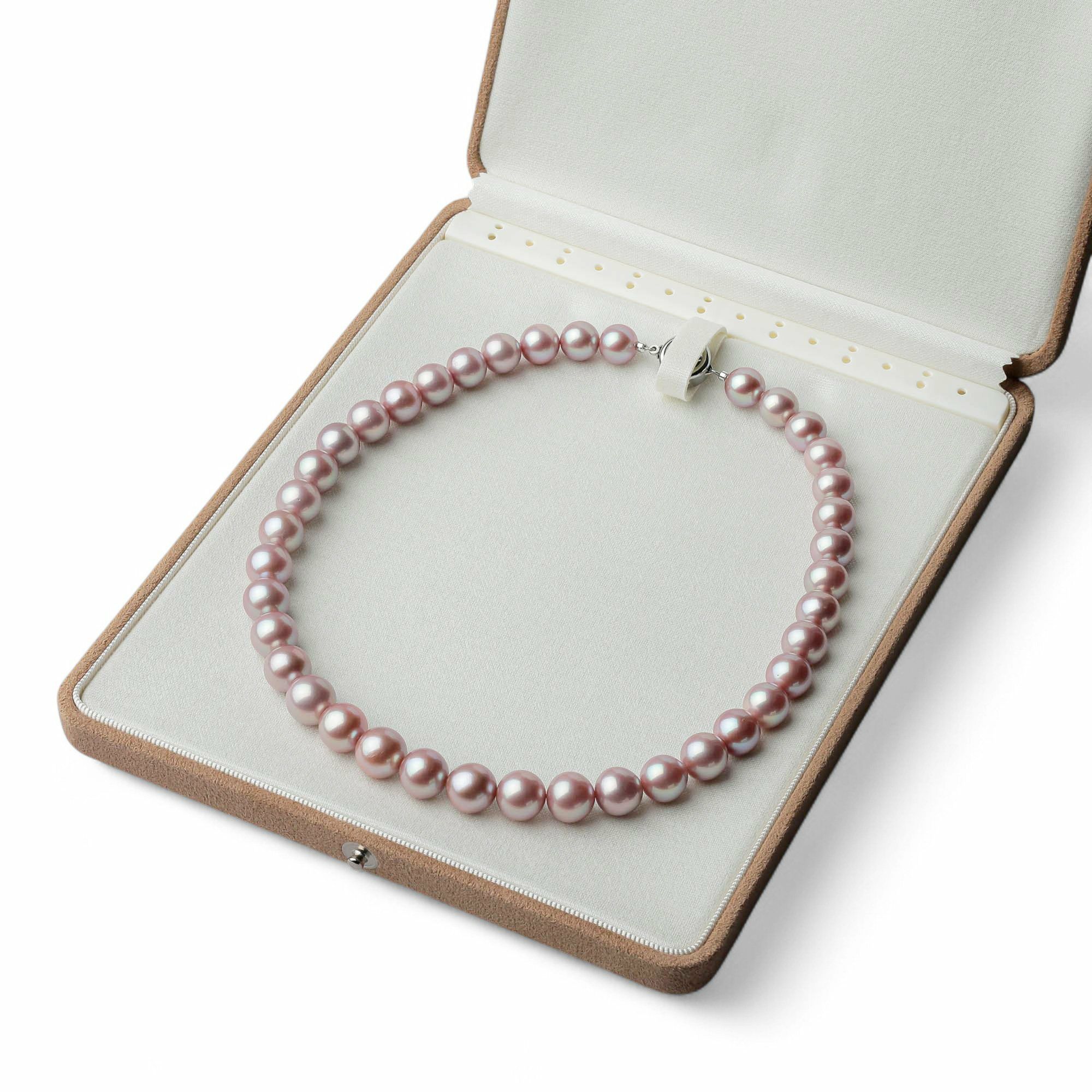 パールキーパー　ベージュ大珠ネックレス用