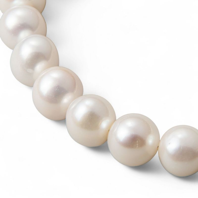淡水真珠 ロングパールネックレス 60cm マチネーレングス ホワイト系 7.0-11.0mm A～BB～C  ポテト～オーバル ビーンズクラスプ(silver) [n2][60cm ロング][人気 ロングセラー]（フォーマル 入学式 卒業式）