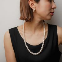 淡水真珠 ロングネックレス7.0-11.0mm 62cm | 淡水真珠ネックレス