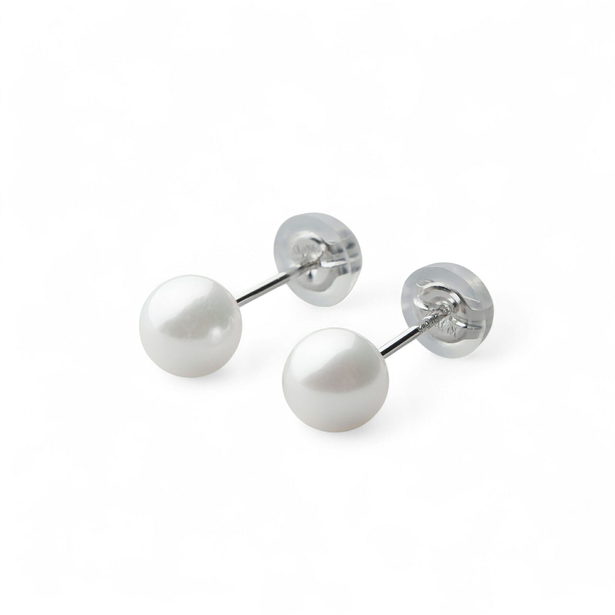 あこや真珠 スタッドピアス5.5-6.0mm K18YG/K14WG | あこや真珠ピアス  