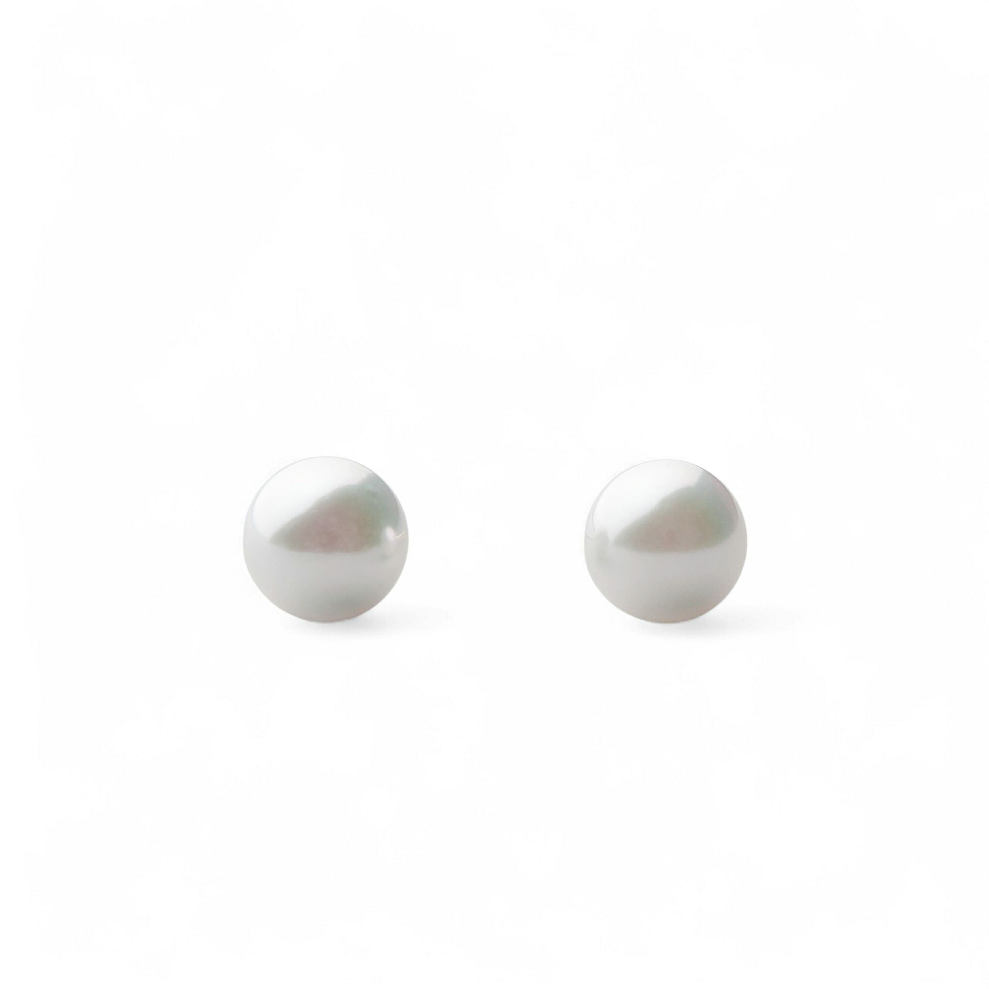 【初めての方におすすめ】あこや本真珠 パールピアス ホワイト系 4.5-5.0mm BBB K18YG/K14WG ベビーパール【本店限定商品】[ｎ2]