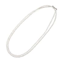 淡水真珠 ロングネックレス2.5-3.2mm　80cm