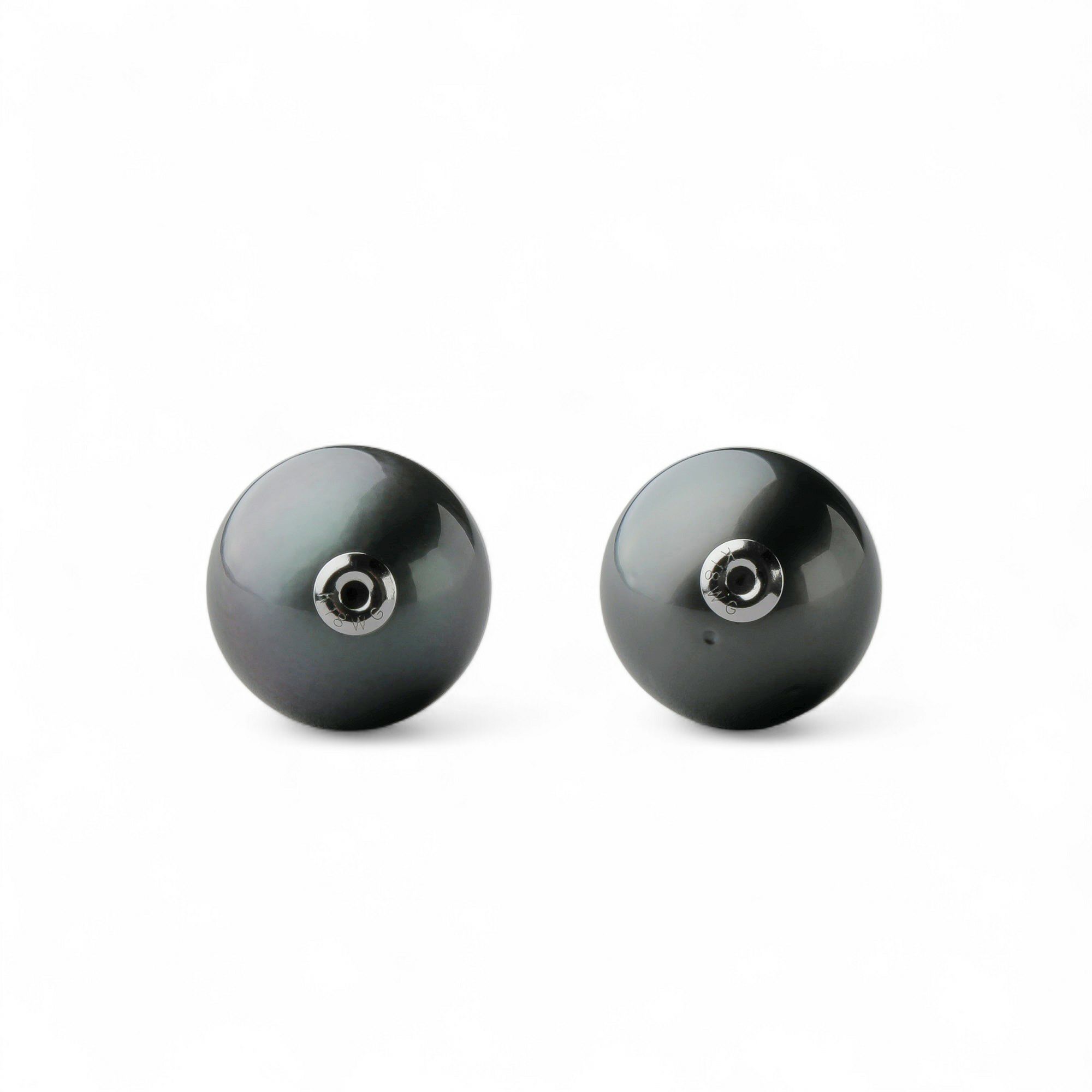 Tahitian+ タヒチ黒蝶真珠 パールキャッチ 11mmUP K18WG/YG | 南洋真珠  