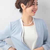 Kaya◆希少✧フラワーカービング あこや真珠ネックレス✧ピンク 10月 誕生石 ピンクトルマリン｜アコヤパール ペンダント